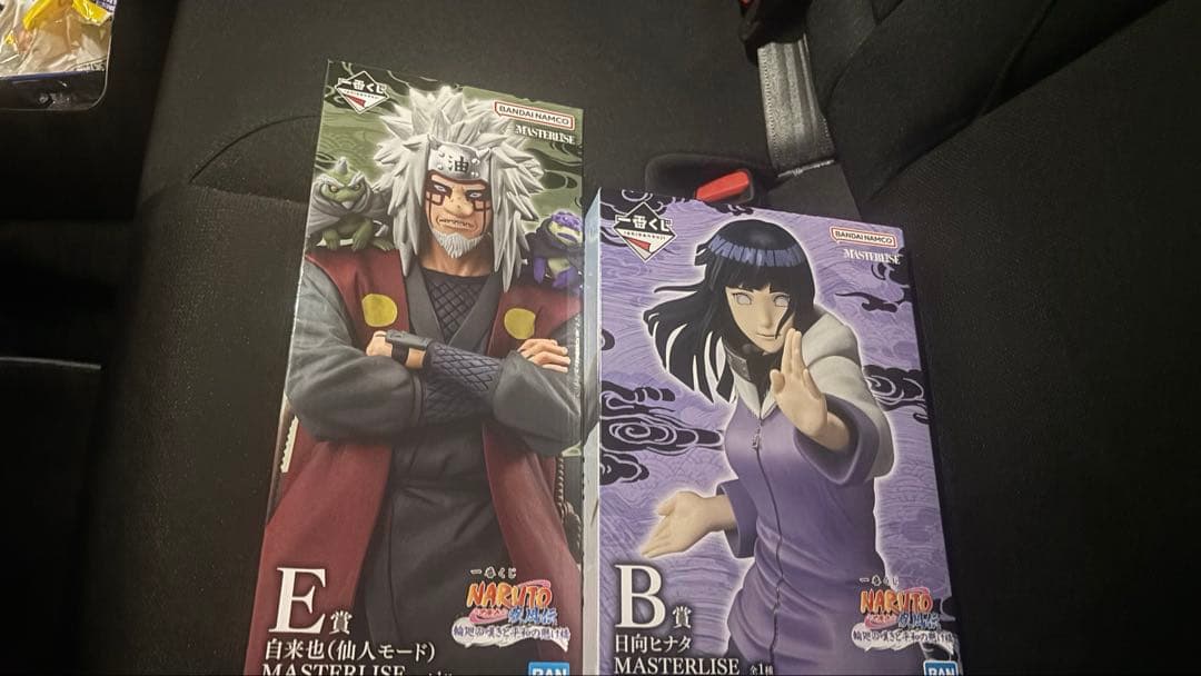 一番くじ　ナルト疾風伝　B賞　ヒナタ&E賞　自来也セット