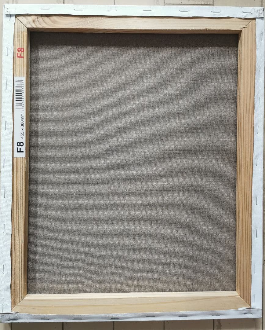 油絵　F8　虎　トラ