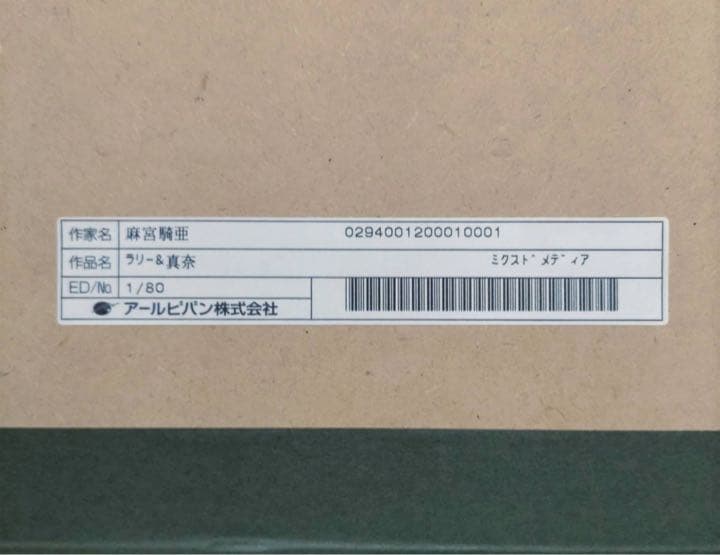 サイレントメビウス ラリー&真奈 ミクスドメディア アールビバン 麻宮騎亜