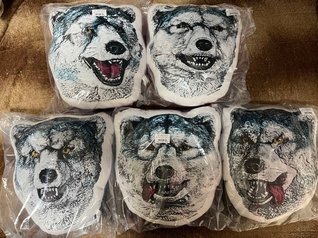 マンウィズ　一番くじ　クッション5種