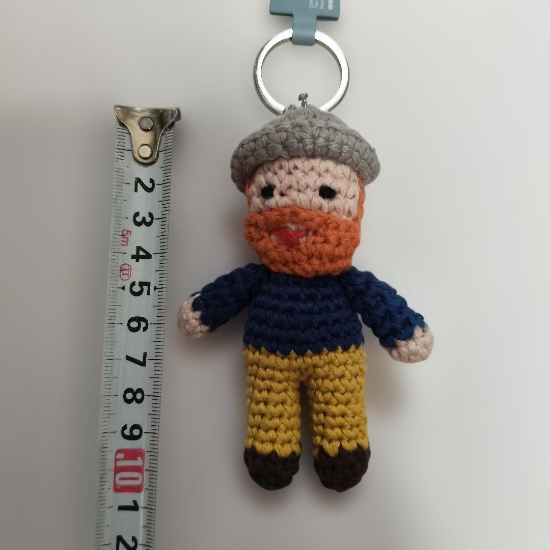 ゴッホ展　ゴッホ　編みぐるみ　東京美術館　キーホルダー　2人セット　あみぐるみ