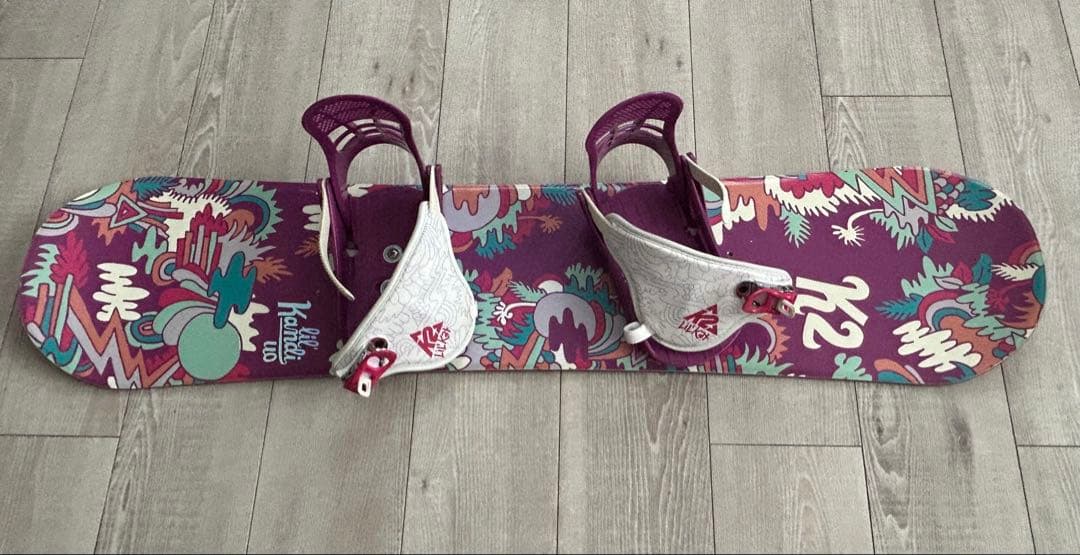 K2 子ども用スノーボード110㌢ビンディングブーツ21㌢3点セット