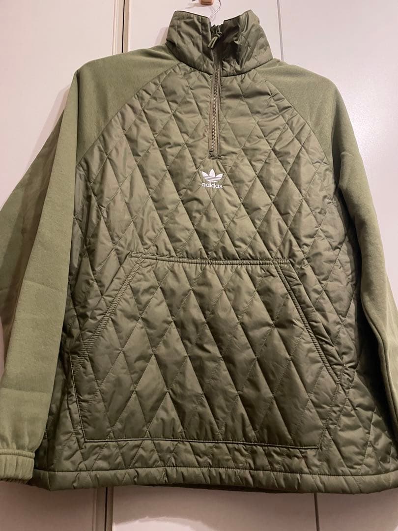 adidas アディダス キルティング ジャージ ブルゾン セットアップ