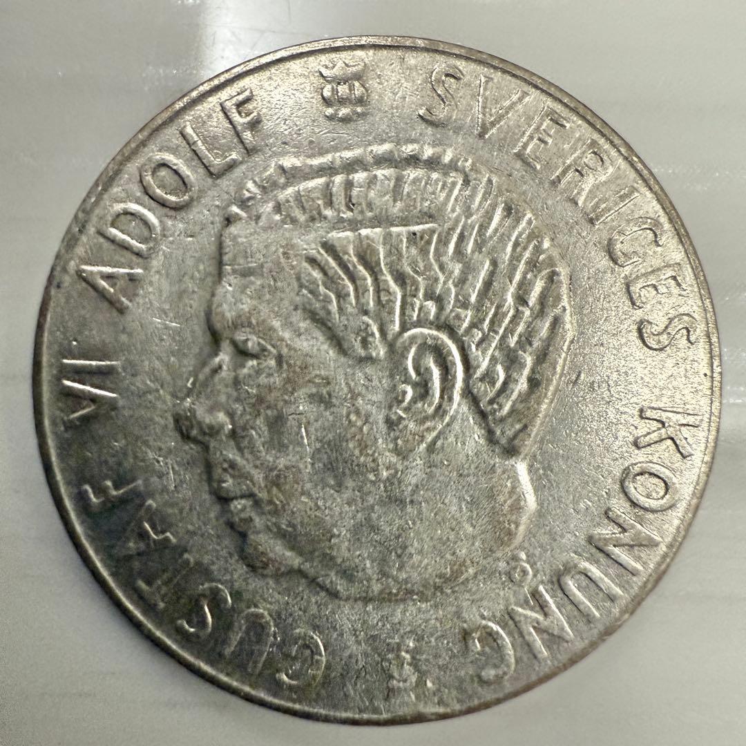 海外　銀貨　外国　古銭　まとめ　　スウェーデン　フランス　ペルー