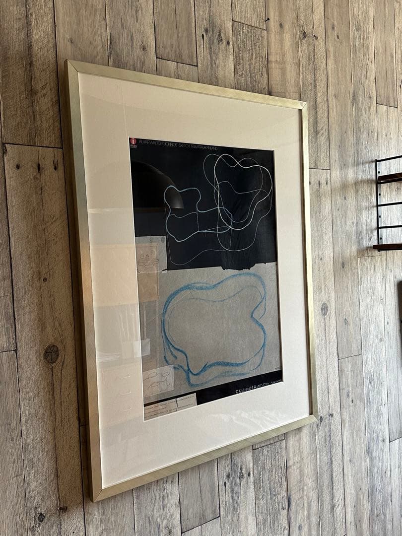 アルヴァアアルト スケッチ サヴォイ 額装 イッタラ