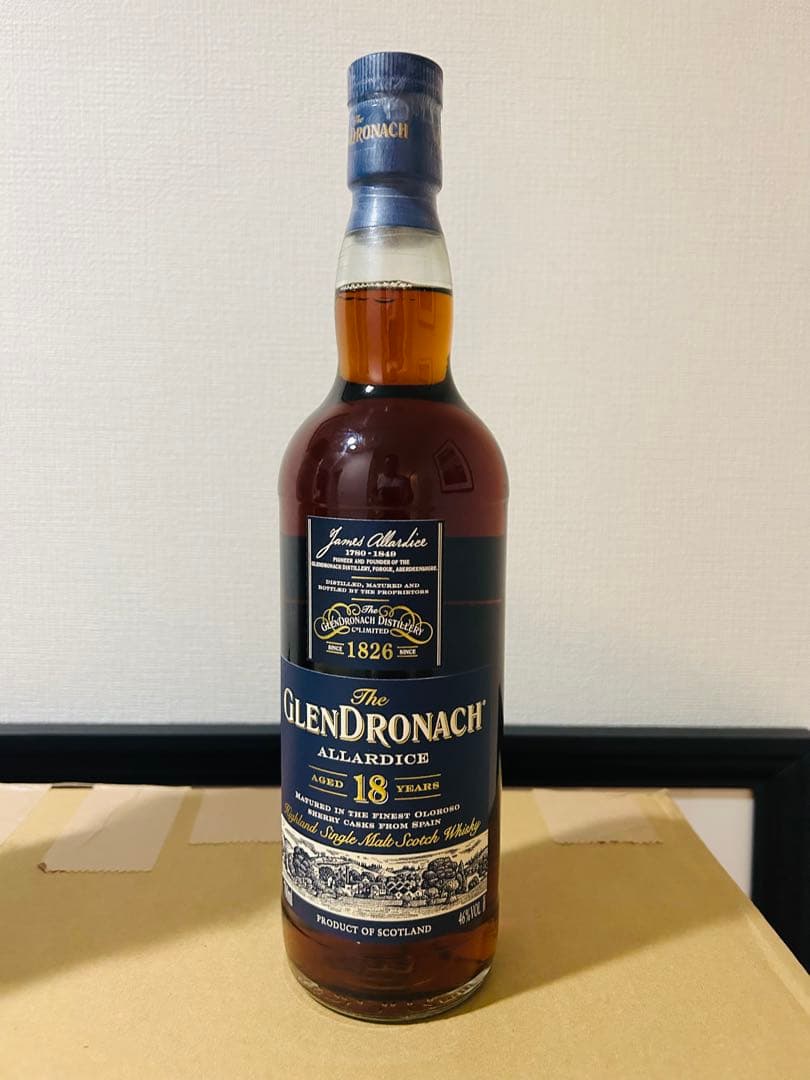 グレンドロナック　アラダイス　18年　新品未開封　本日限り　最終セール
