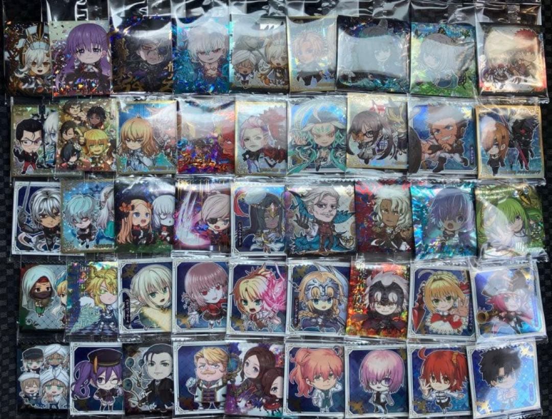 fgo　ウエハース　コンプ　全45種　ur　psr　sec　シークレット