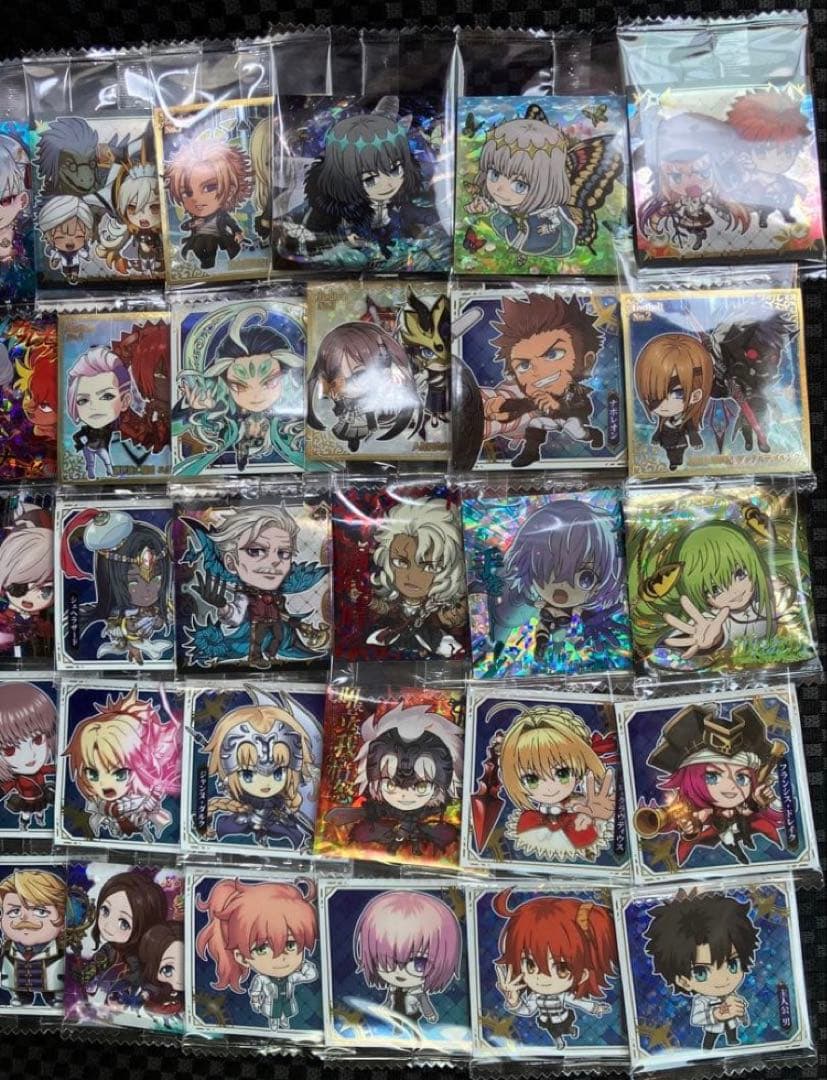 fgo　ウエハース　コンプ　全45種　ur　psr　sec　シークレット