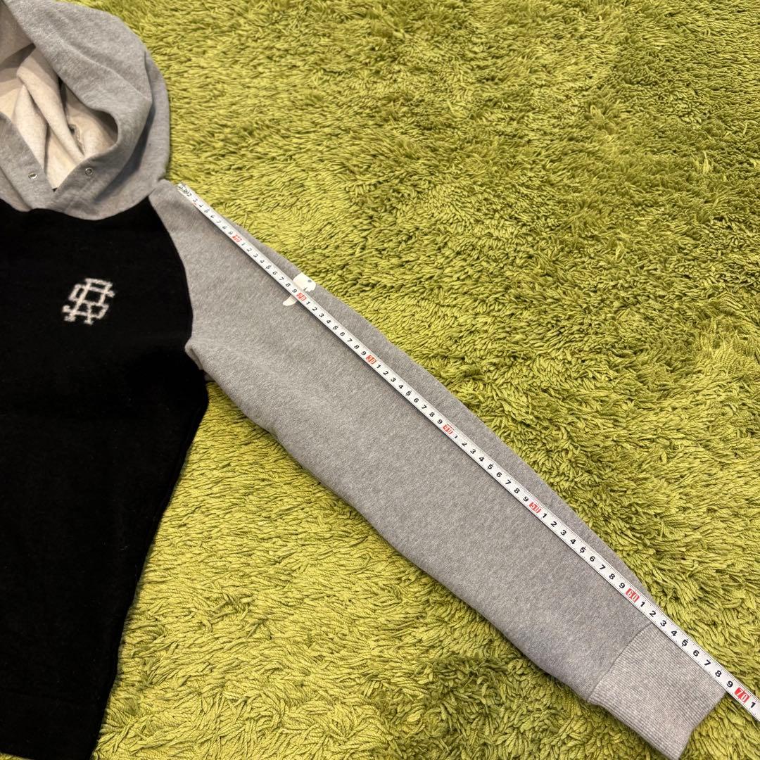 rough&swell ラフアンドスウェル ハイブリッド ニット パーカー S