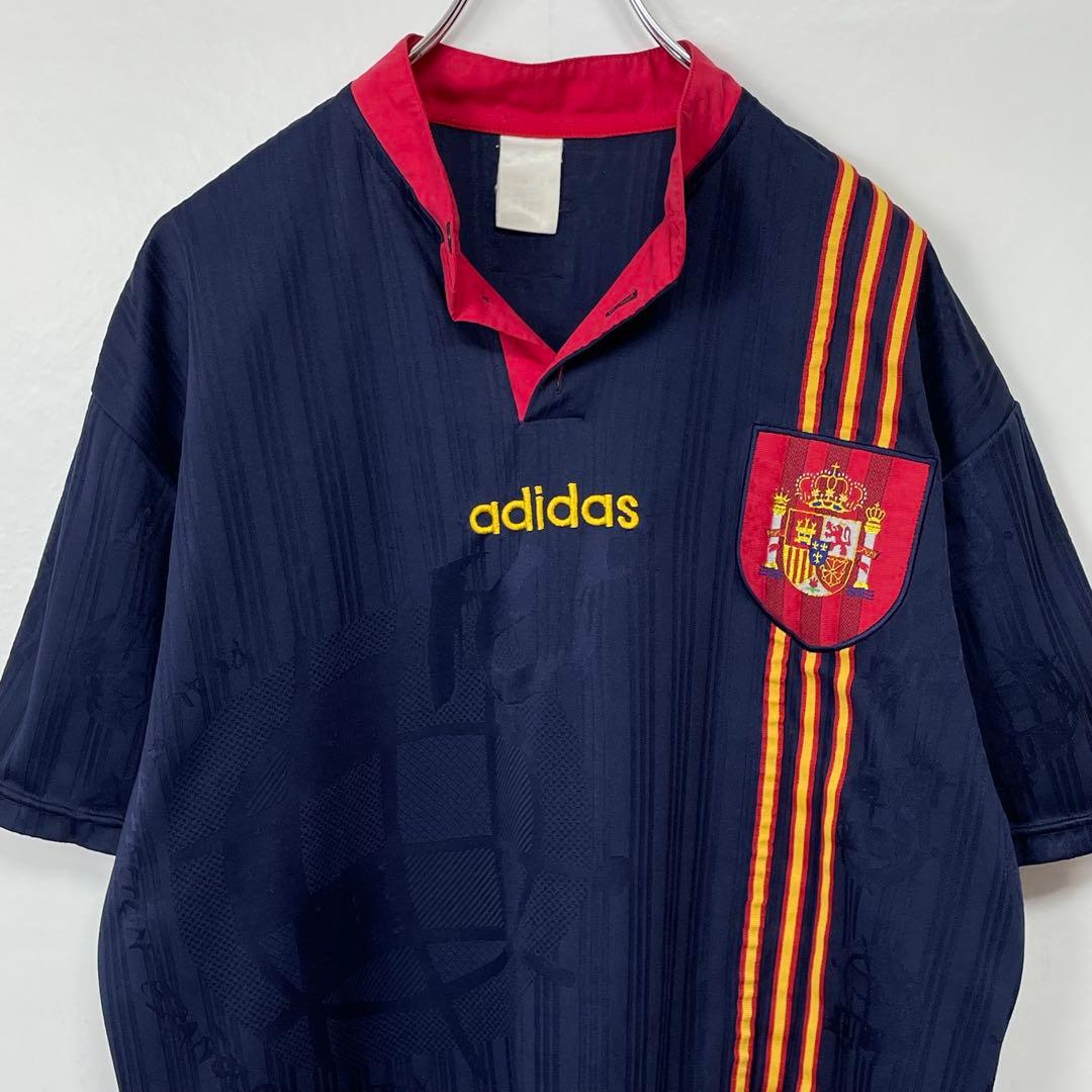 96年　当時物　アディダス　スペイン代表　アウェイ　ユニフォーム