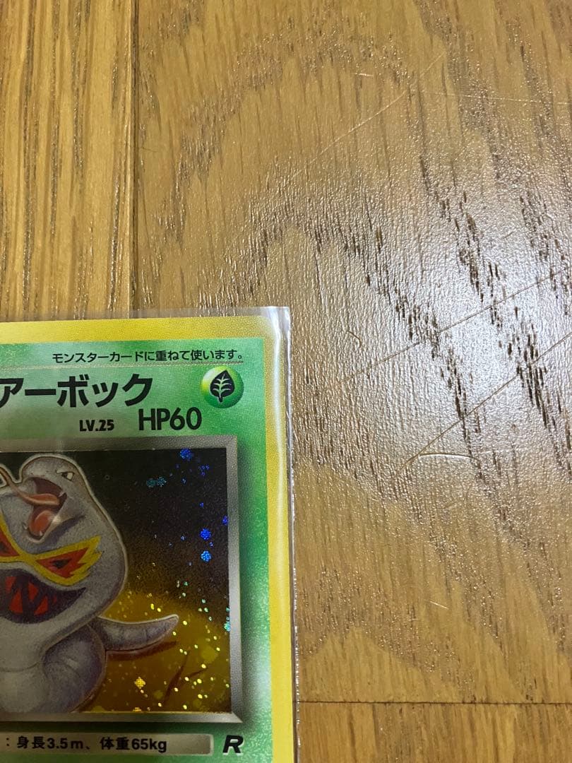 旧裏 超貴重ホロ わるいアーボック ポケモンカード Arbok