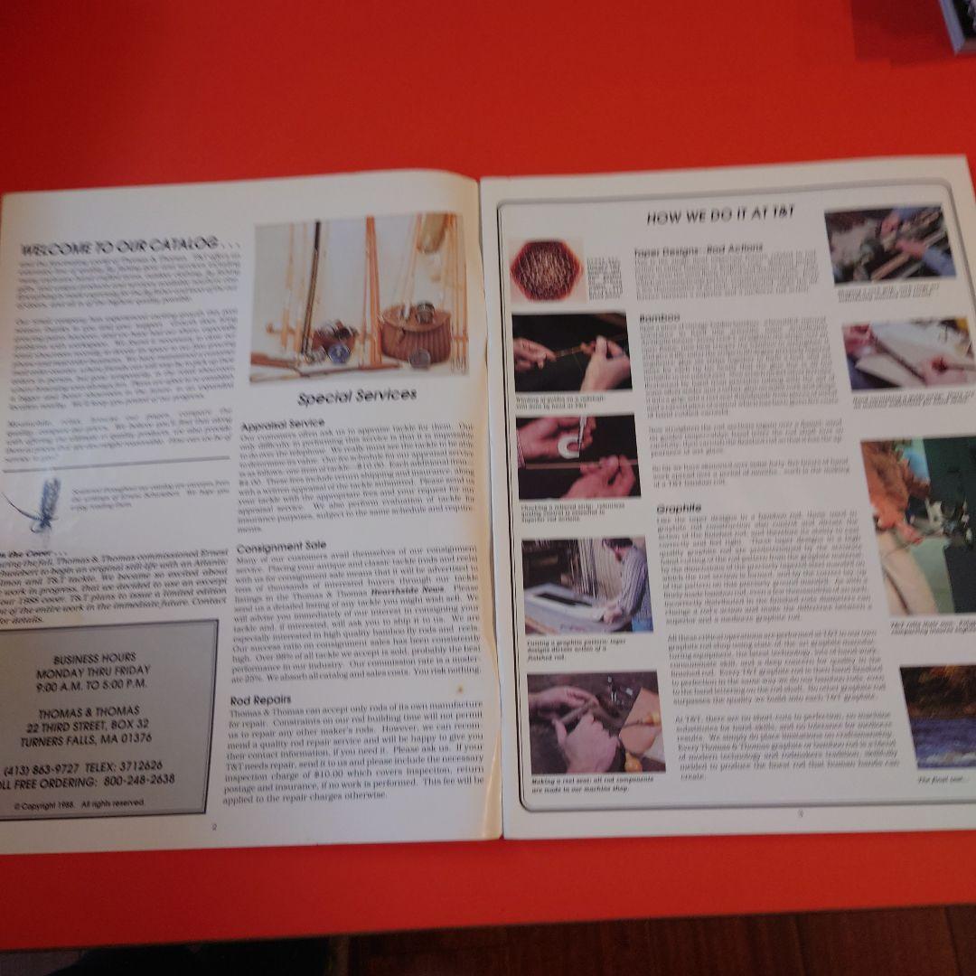 Thomas & Thomas フィッシングカタログ 1988年