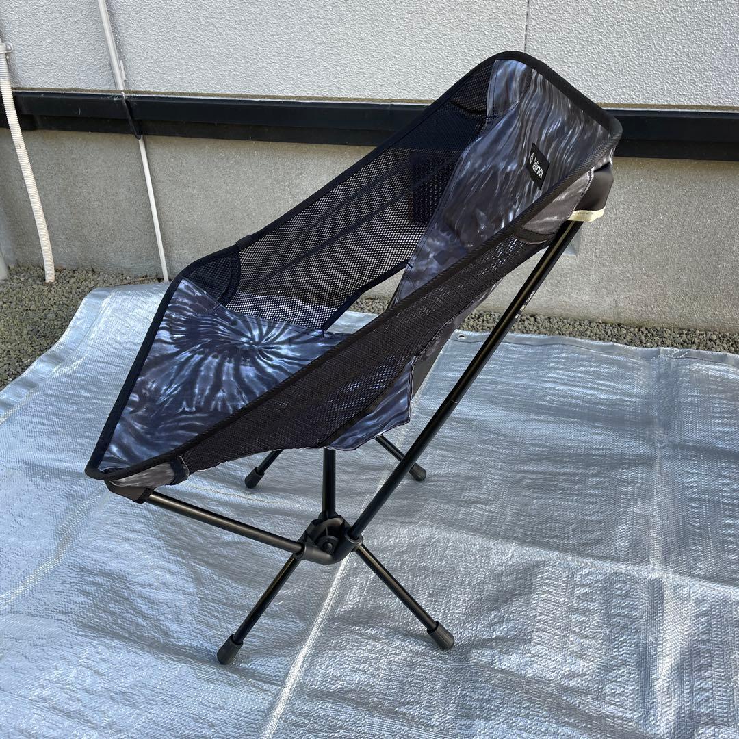 【値下げしました】Helinox タイダイ柄 アウトドアチェア　ボールフィート付