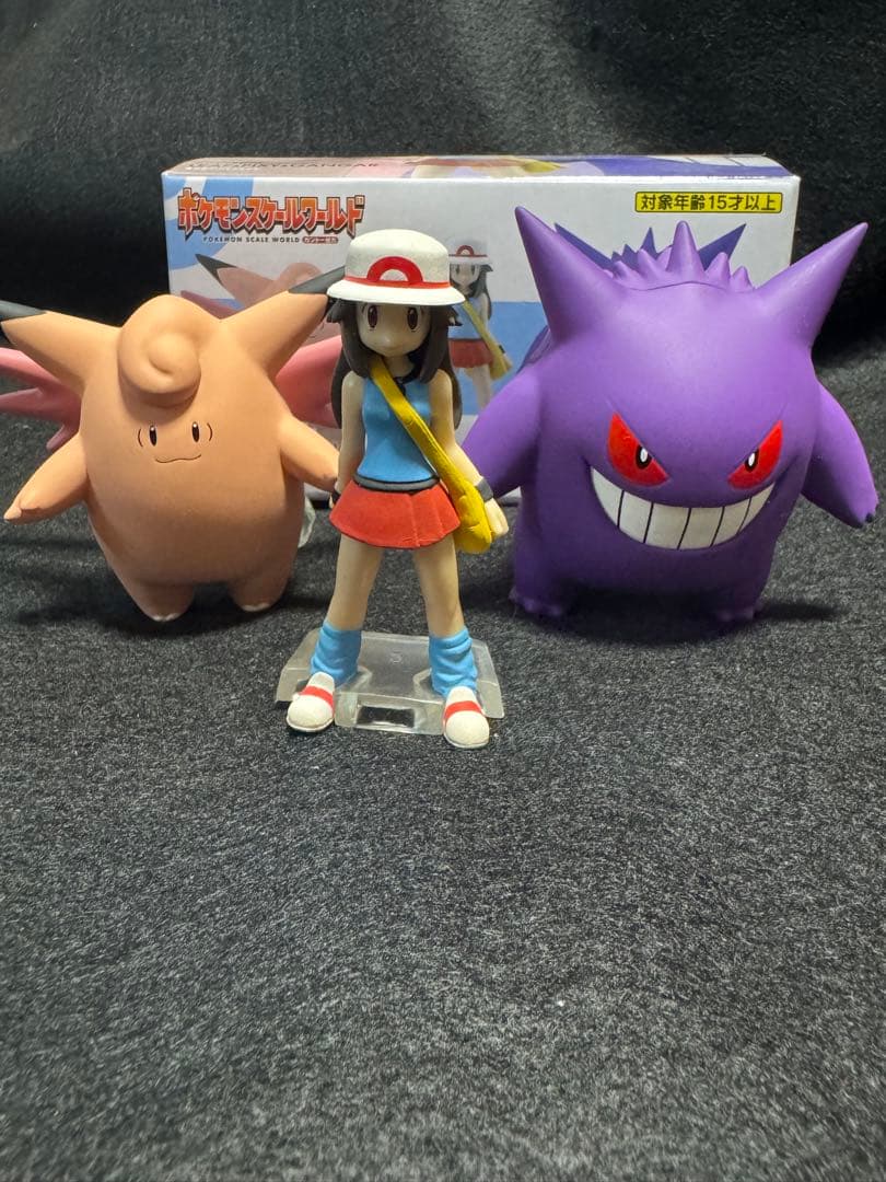 ポケモン フィギュアセット リーフ・ピクシー・ゲンガー