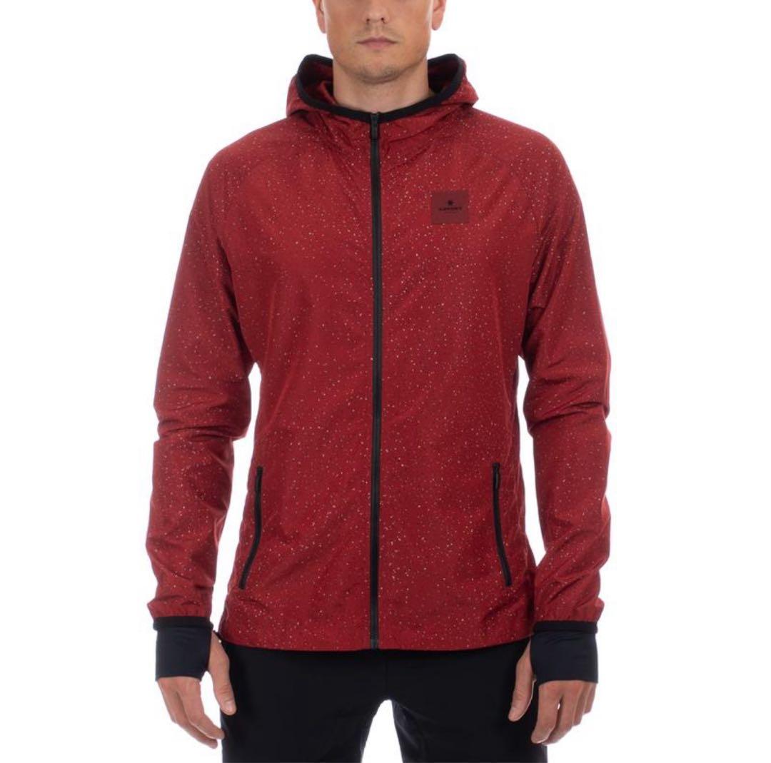 t*a様 SAYSKY セイスカイ ランニングジャケット レッドマラソントライア