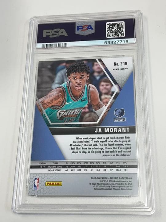 その他 2019 panini mosaic Choice Ja Morant RC