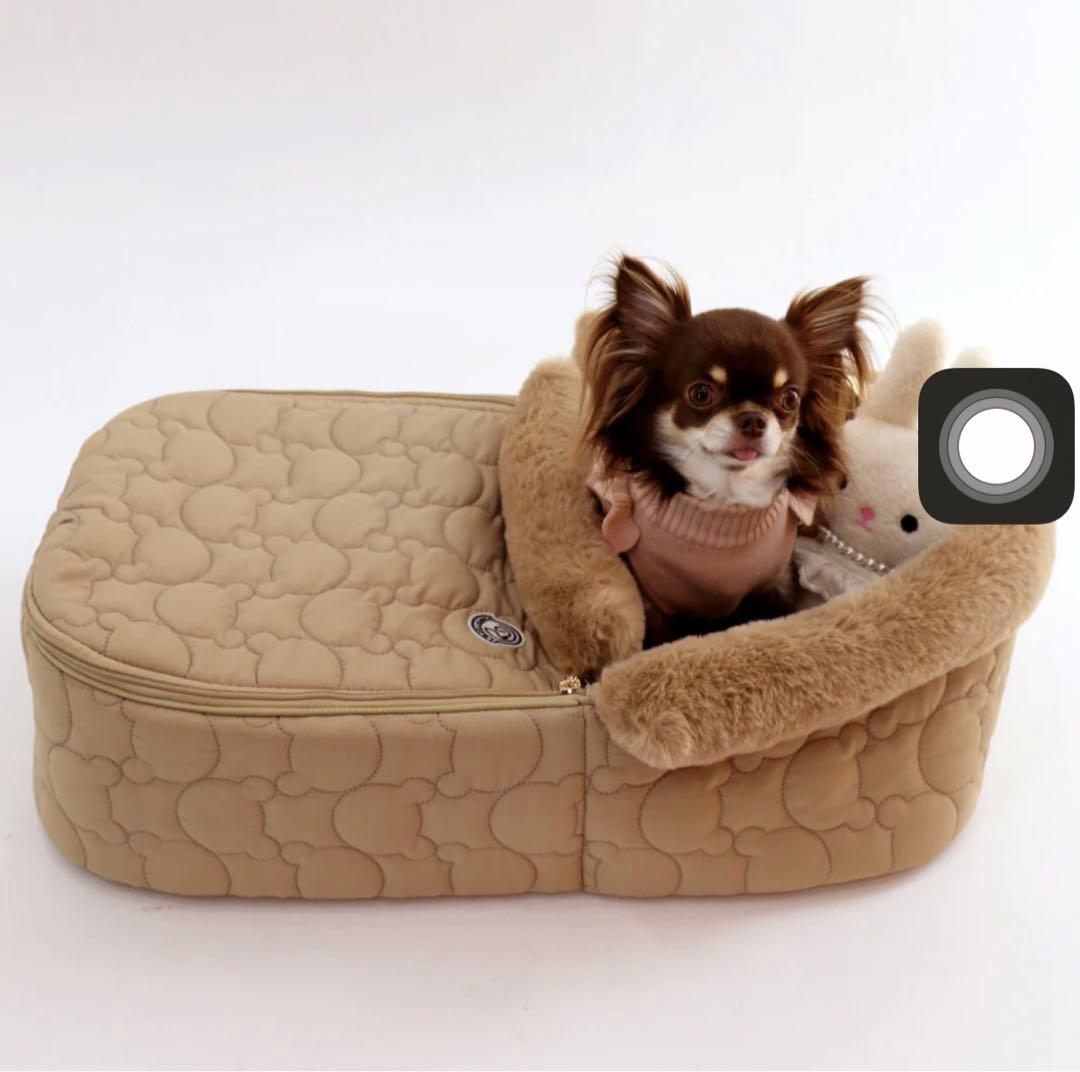 【L】ハリースペット　バシネット　DOME チェスナッツブラウン