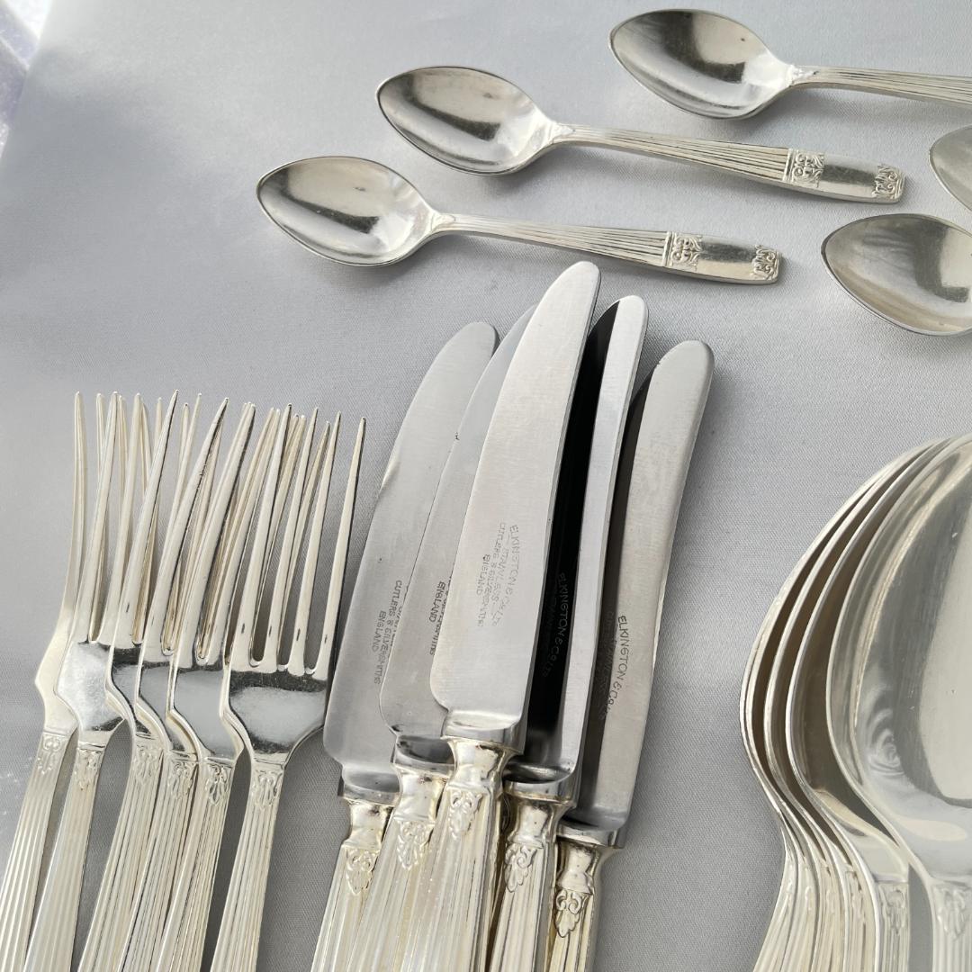 【Elkington】 WESTMINSTER ディナーセット 35本