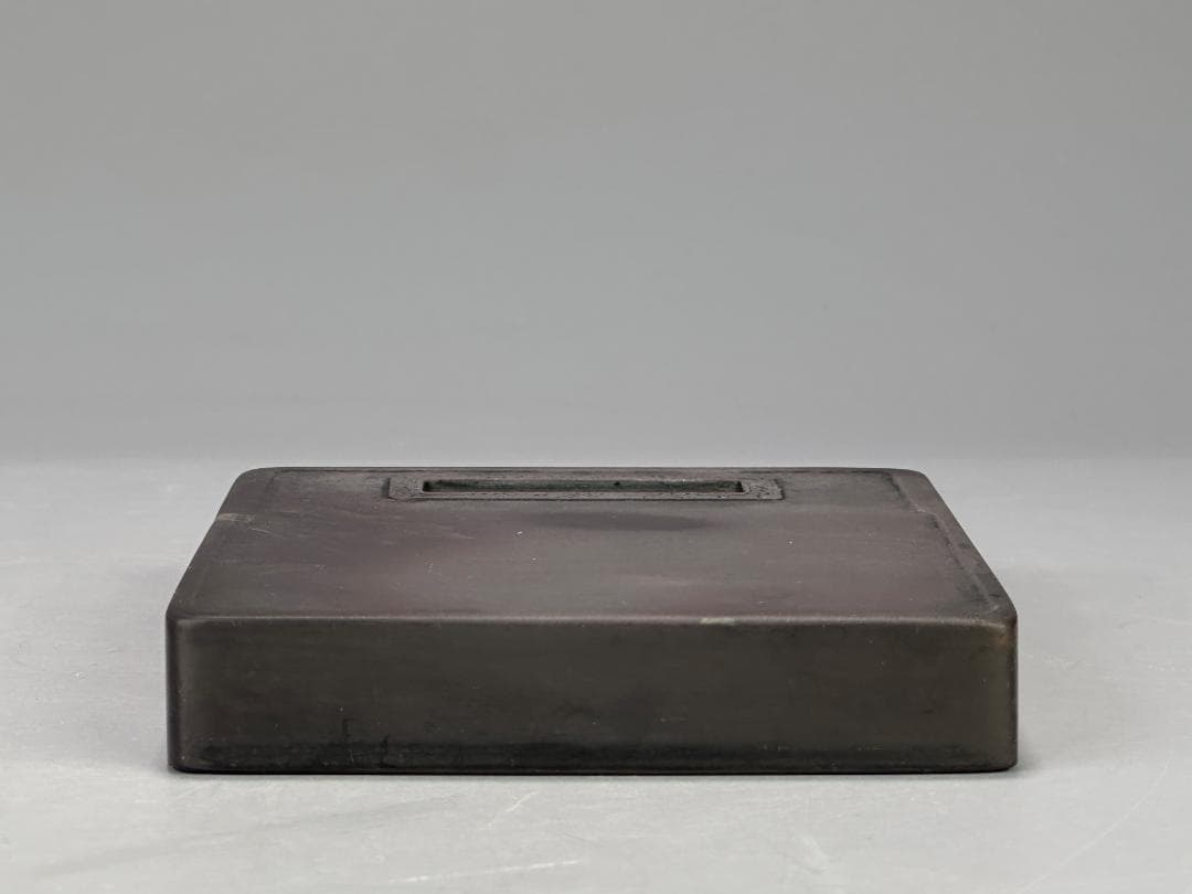 中国美術　書道具　文房具　硯　童子牧牛図　魚脳洞　端渓硯　時代硯　唐物