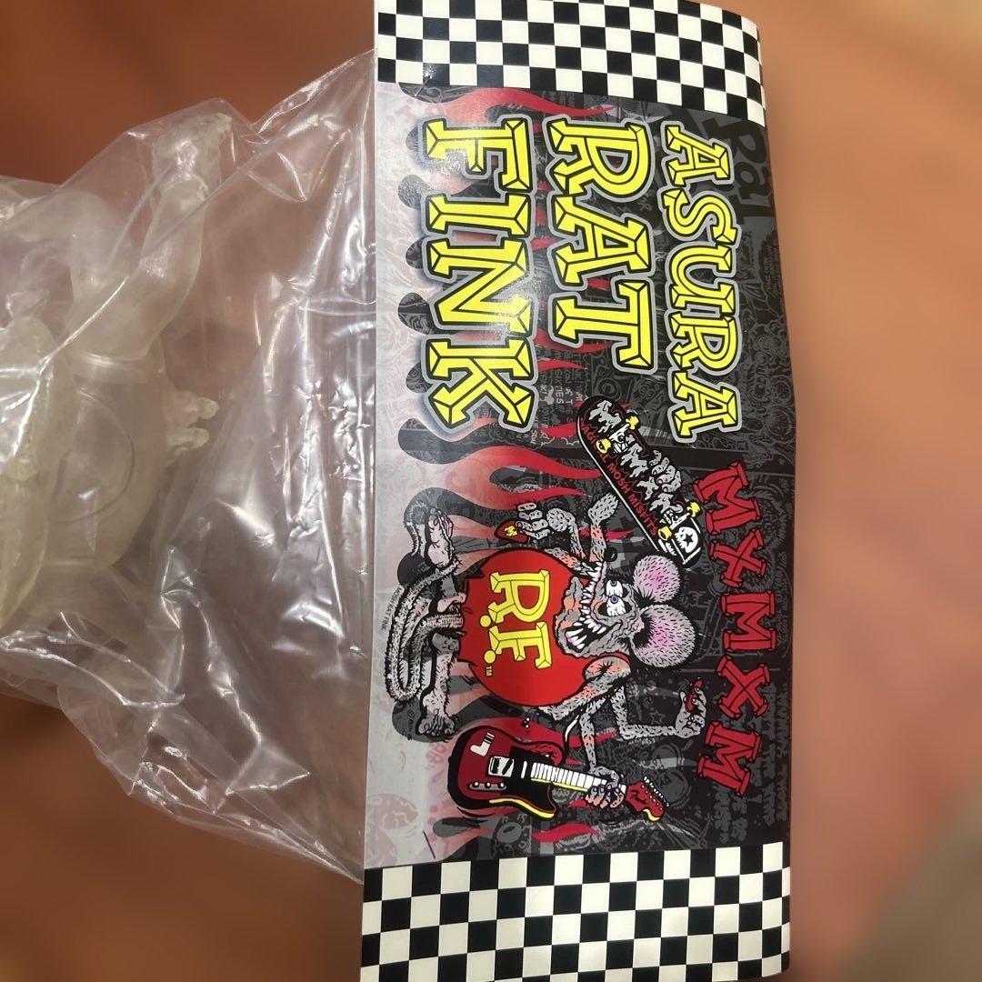 阿修羅RATFINK ラットフィンク ソフビ MMM BlackBook Toy