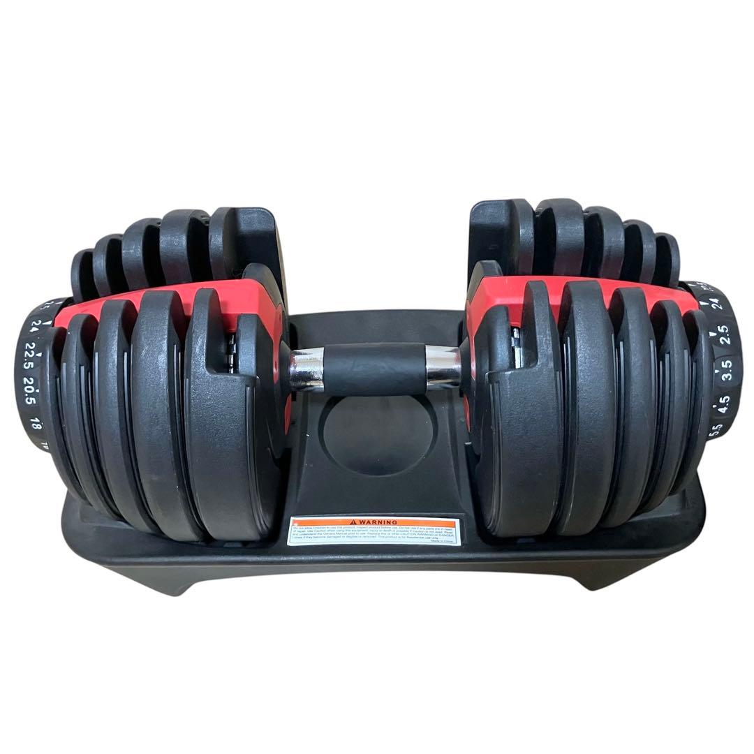 美品 可変式ダンベル 24kg ① 単品購入不可 セット販売専用