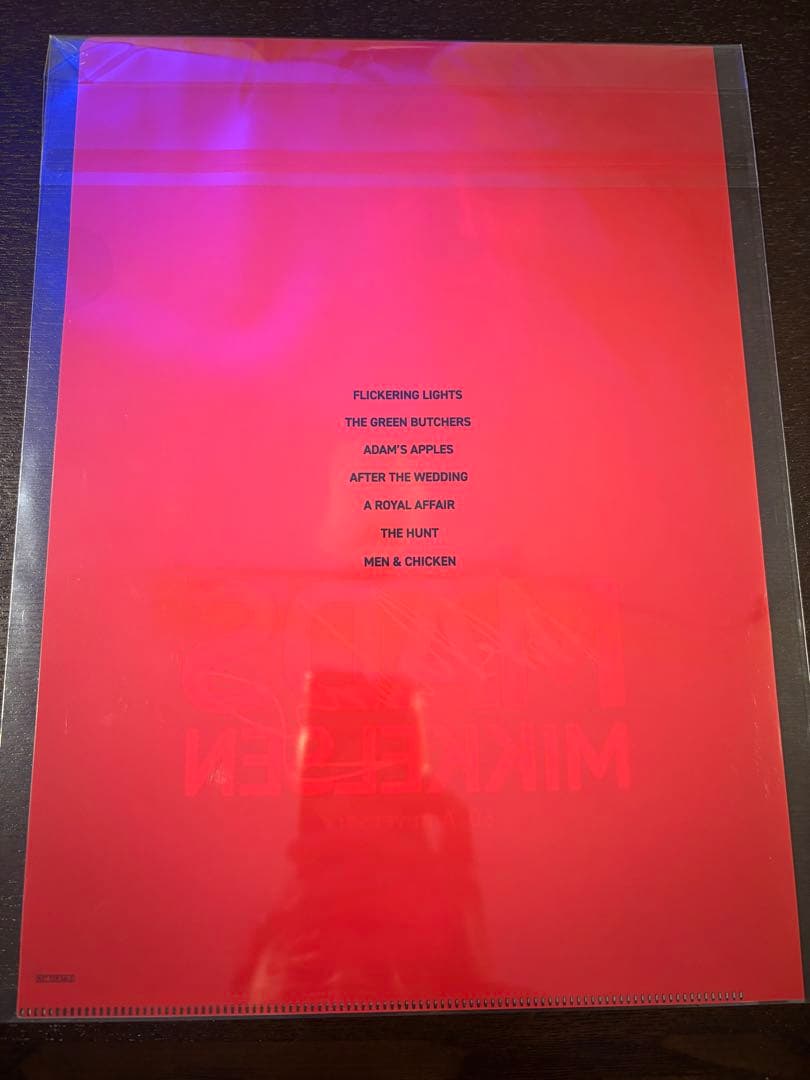 マッツ・ミケルセン 生誕60周年祭　オリジナルA4クリアファイル