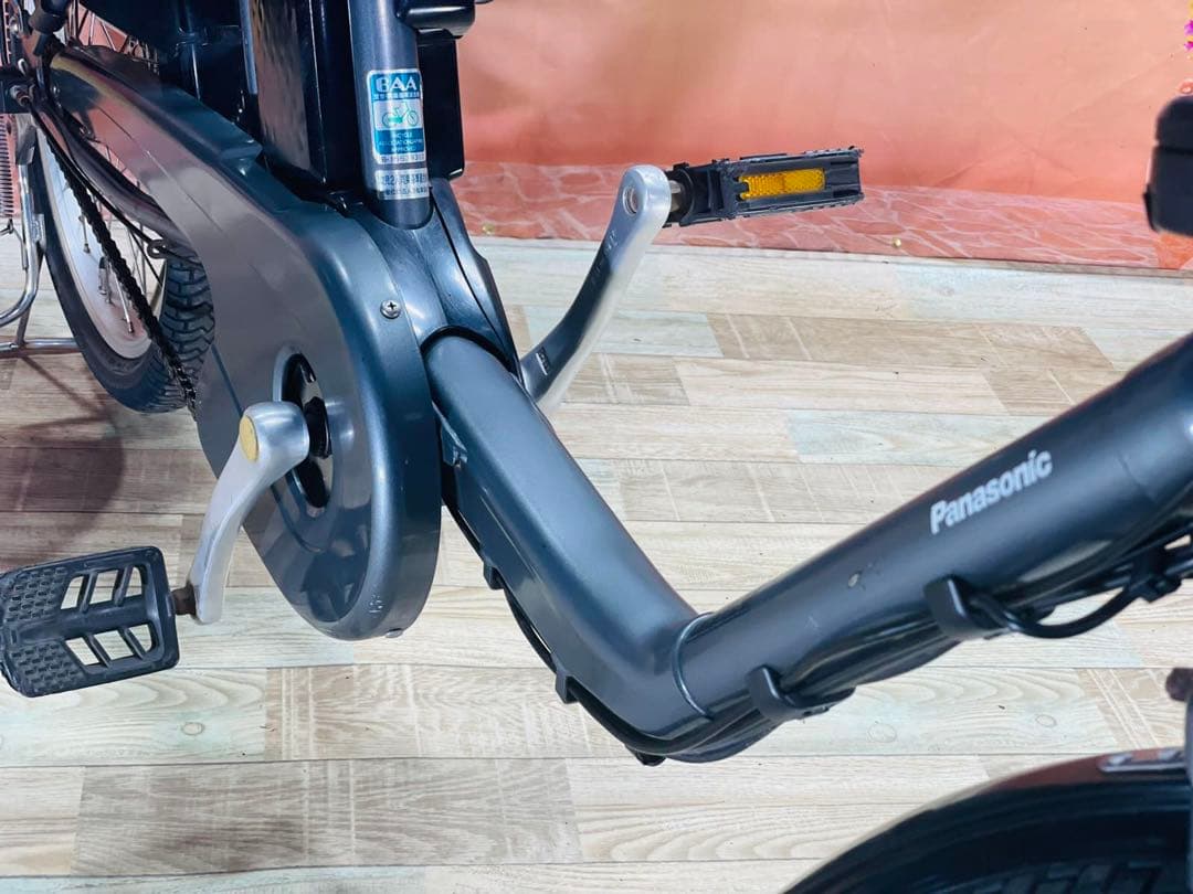 パナソニックギュット⭐️12AH！子供乗せ電動アシスト自転車Y1983