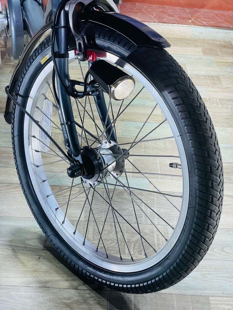 パナソニックギュット⭐️12AH！子供乗せ電動アシスト自転車Y1983