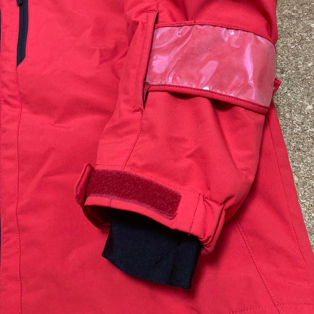 【美品】デサントdescentスキーウェアスキー スノボジャケットMメンズ赤