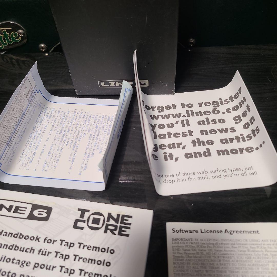 LINE 6 TAP TREMOLO ギターエフェクター
