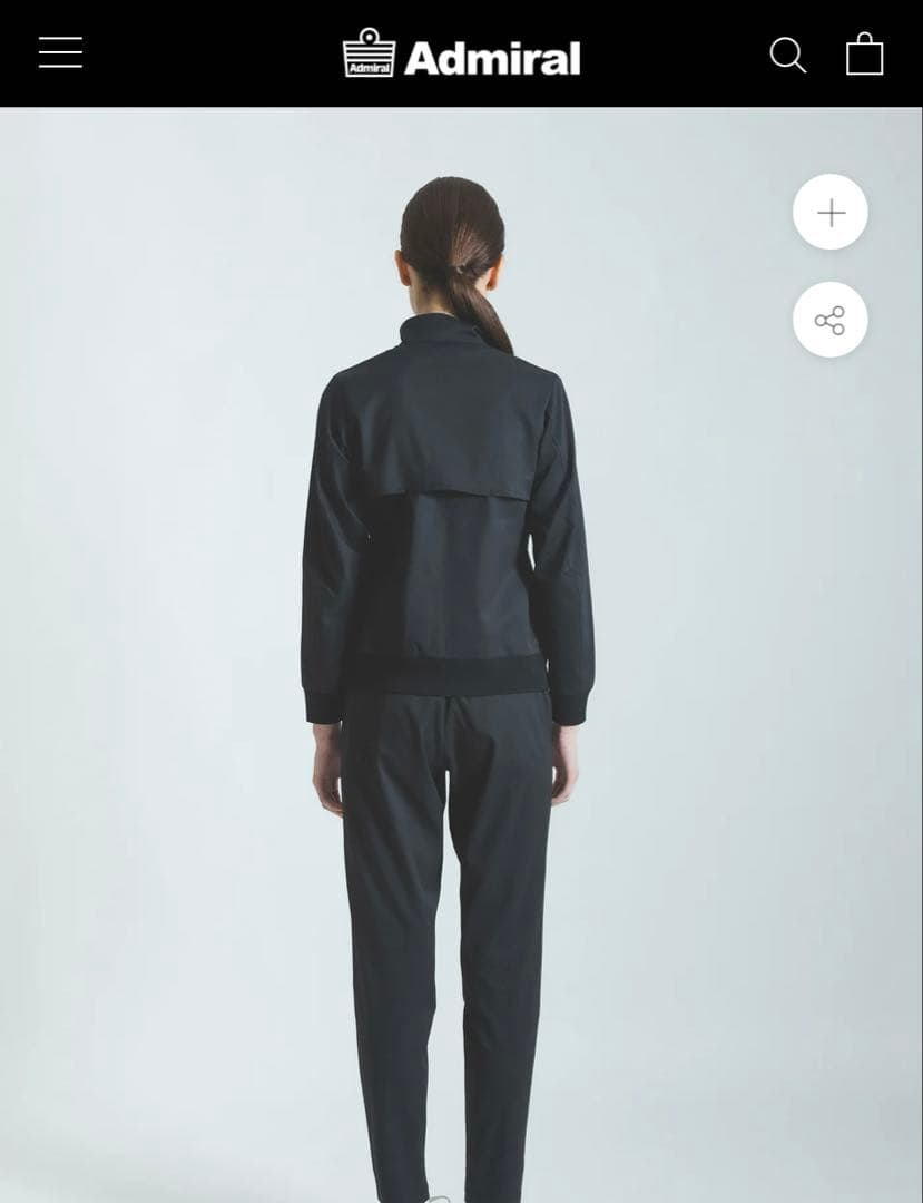 Admiral ネイビー ジャケットとパンツセット