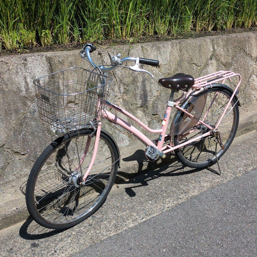 もう終了　パナソニック26インチ　ママチャリ　リヤキャリア25kg(クラス25)