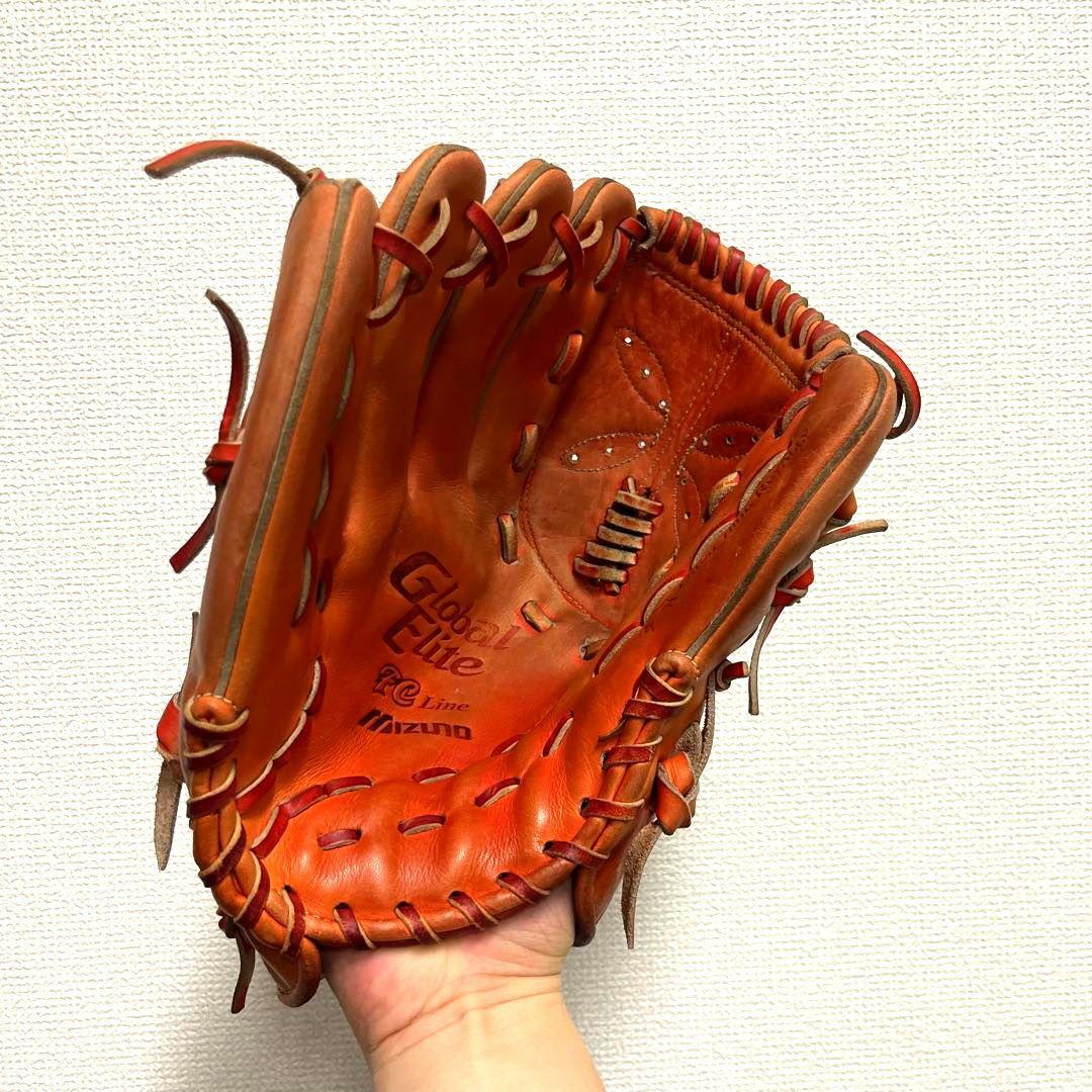 996 ミズノ グローバルエリート 型抜群 即戦力 硬式 投手用グローブ 左投げ