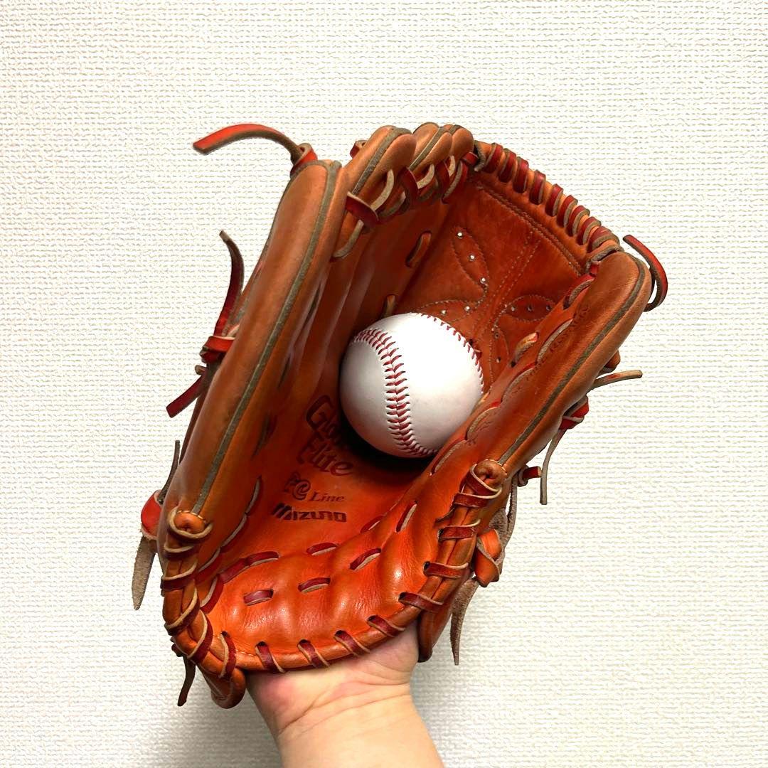996 ミズノ グローバルエリート 型抜群 即戦力 硬式 投手用グローブ 左投げ