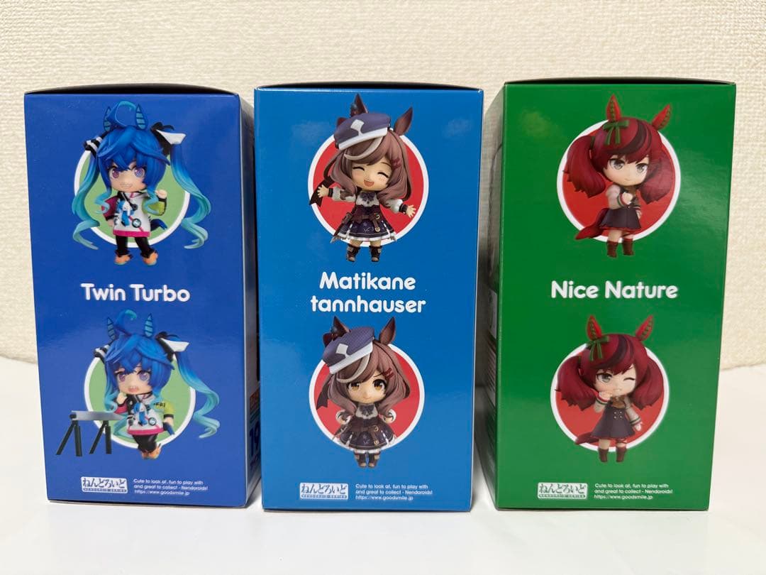 未開封 ねんどろいど ウマ娘 ツインターボ マチカネタンホイザ ナイスネイチャ
