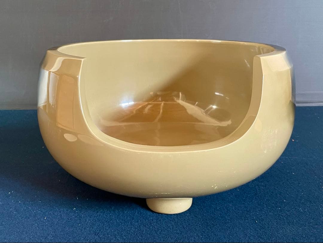 割引‼️「祖」 雲華焼 道安風炉 崇雲作 底瓦 前瓦 尺二寸 茶道具（1030あ）