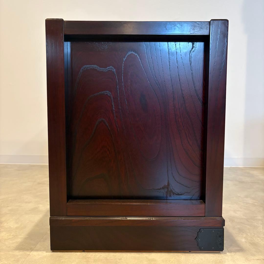 からくり箪笥　民芸家具　収納棚　チェスト　和棚　ローボード