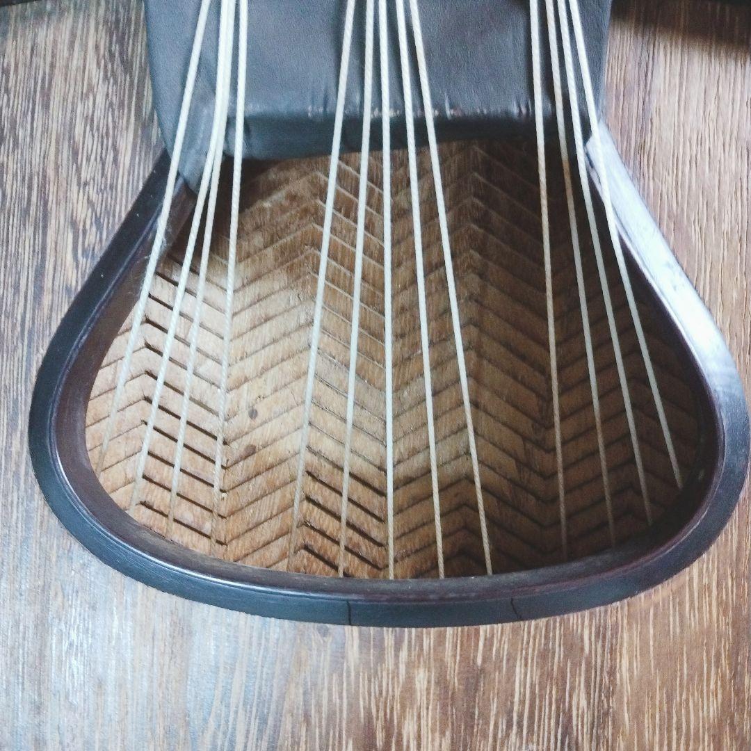 特選 高級琴 箏 13弦 くり甲 綾杉彫り 玉縁包み柏葉