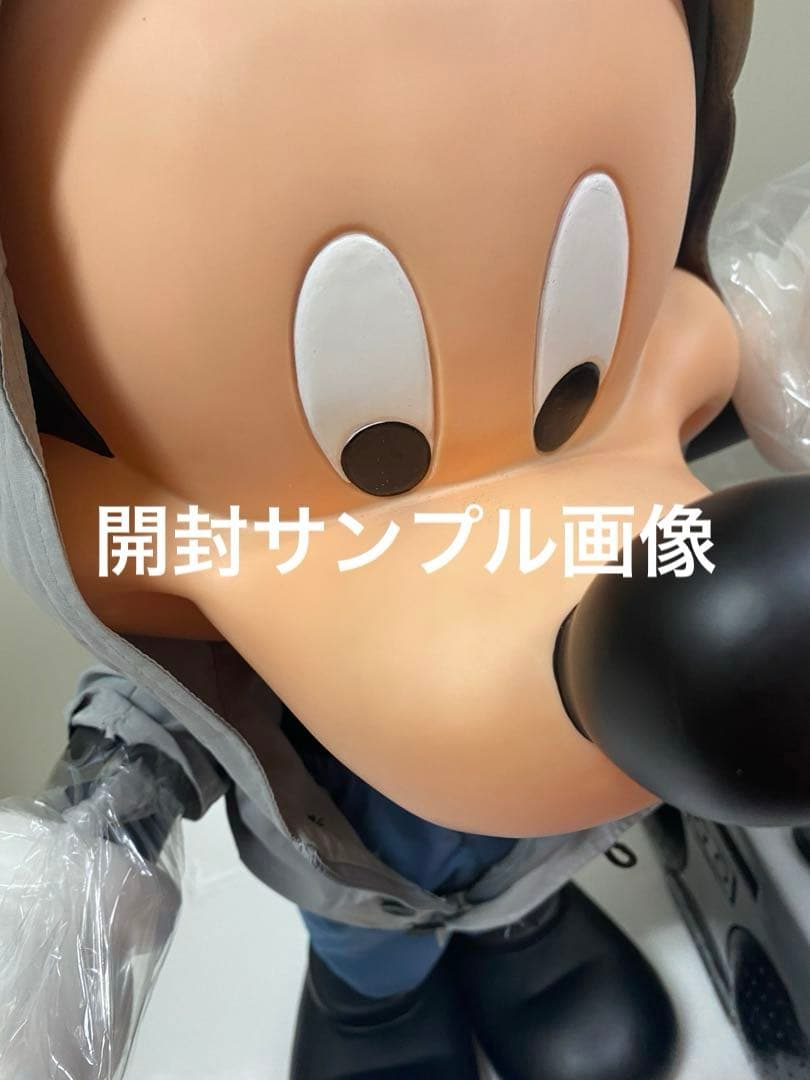 【新品未使用2002年製】ヴンテージミッキーマウス特大フィギュア香港製★未展示品