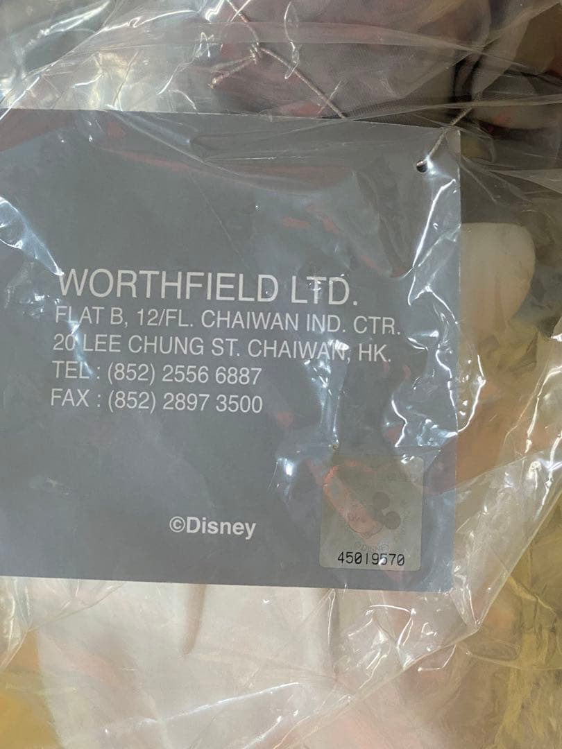 【新品未使用2002年製】ヴンテージミッキーマウス特大フィギュア香港製★未展示品