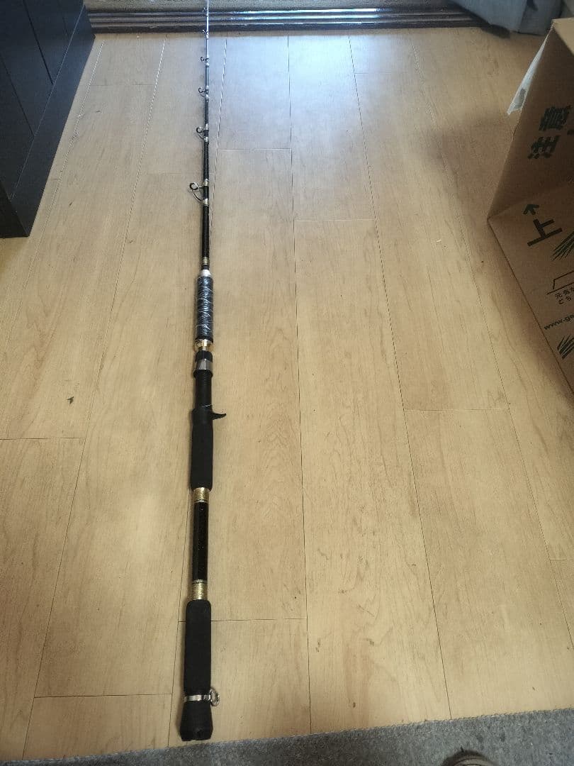 クエ、キハダマグロ釣り竿