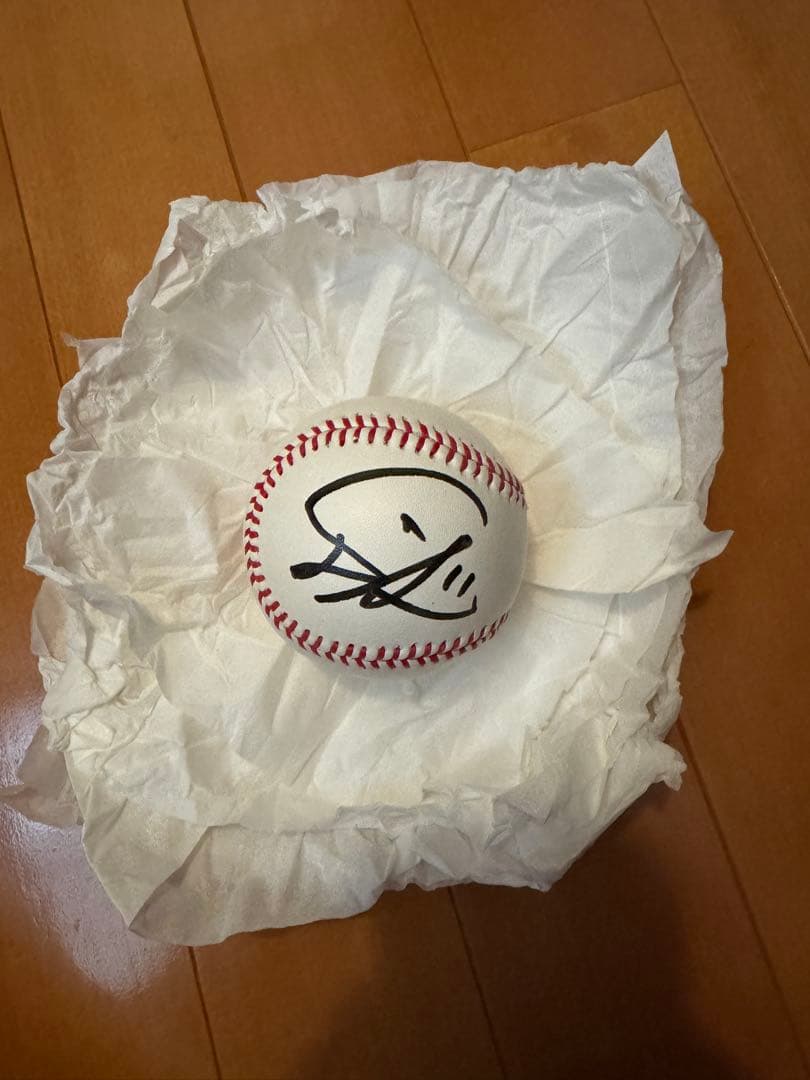 ダルビッシュ 直筆サインボール