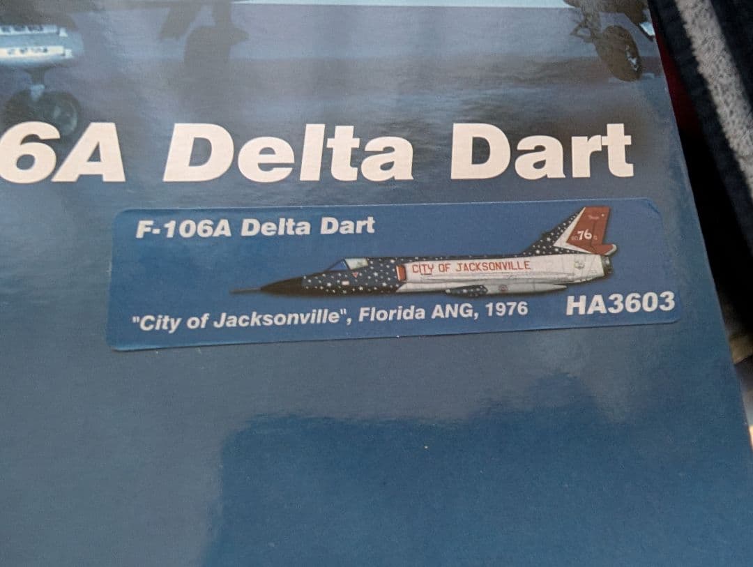 1/72 F−106A デルタダート「シティ オブ ジャクソンビル」