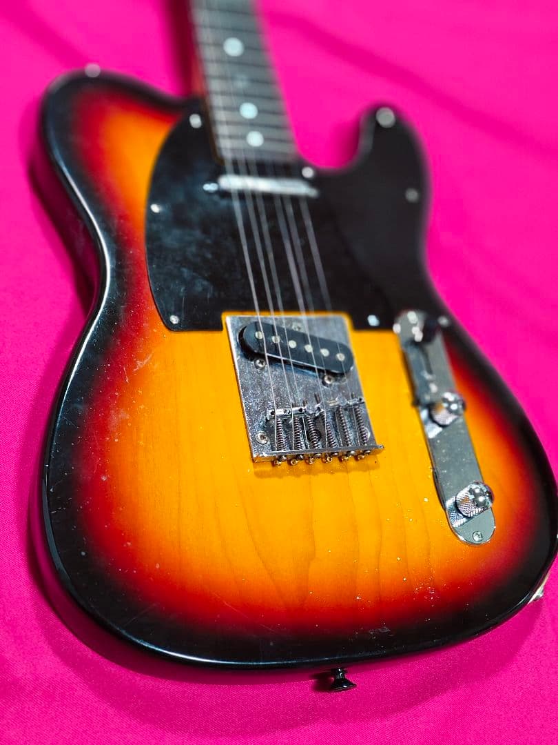 明日7日で出品終了MadeAce サンバースト テレキャスター