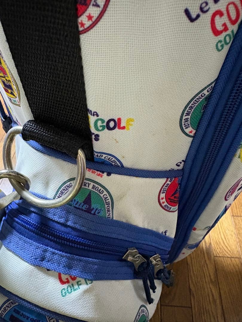 BLUETIGER ゴルフキャディバッグ カラフル　　お値引きしました！
