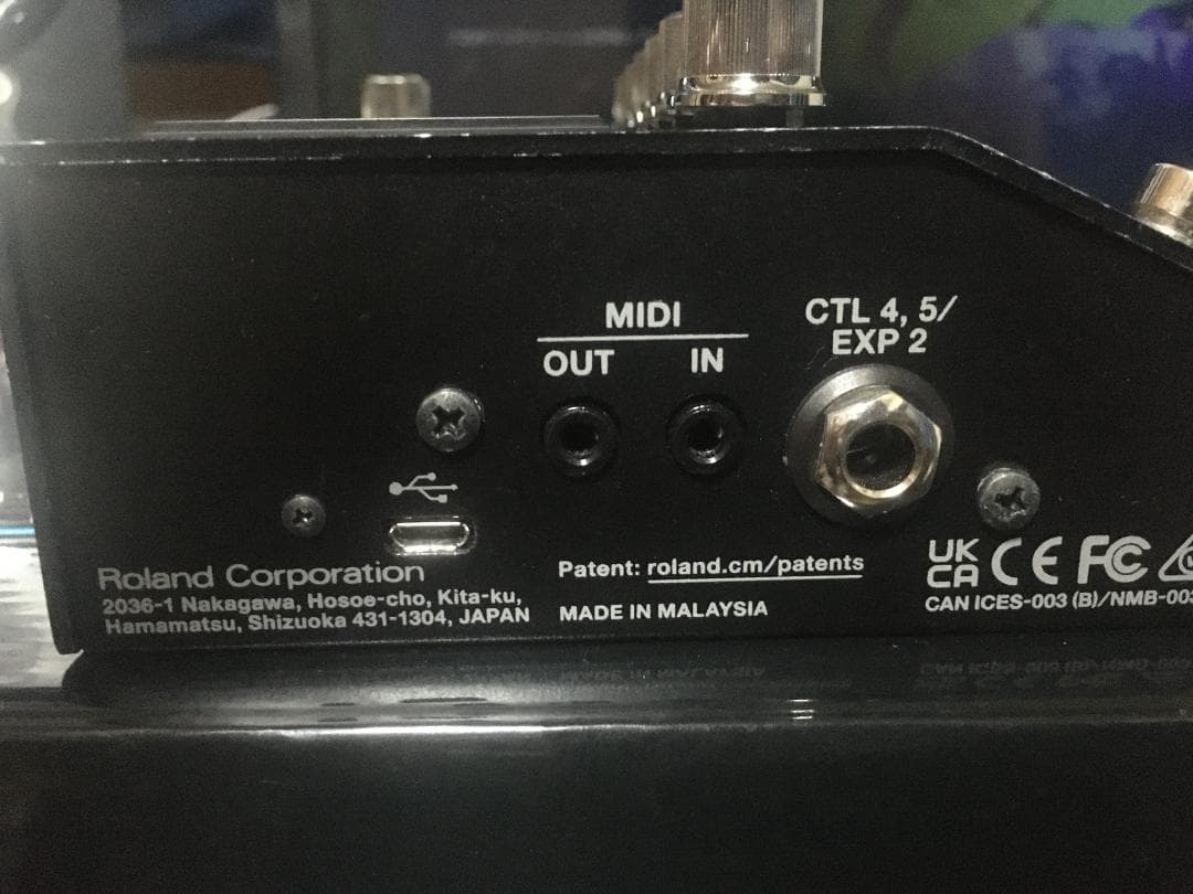 だんちゃんGT-1000 core EXPペダル, フットスイッチ