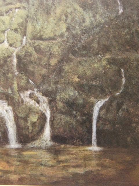 澤野文臣、【渓】、希少な額装用画集より、新品額装付、状態良好