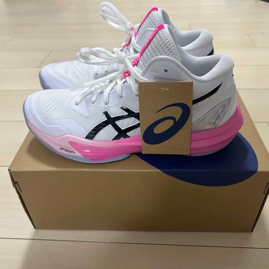 asics SKY LITE FMT 3 25.0cm ホワイト/ピンク
