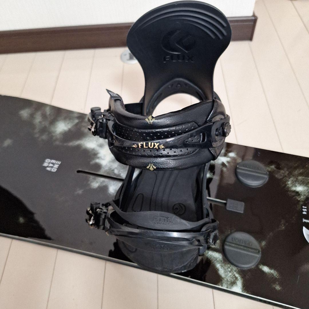 スノーボードセット　エンデバーBOD154 フラックスRK　S-Mビンディング