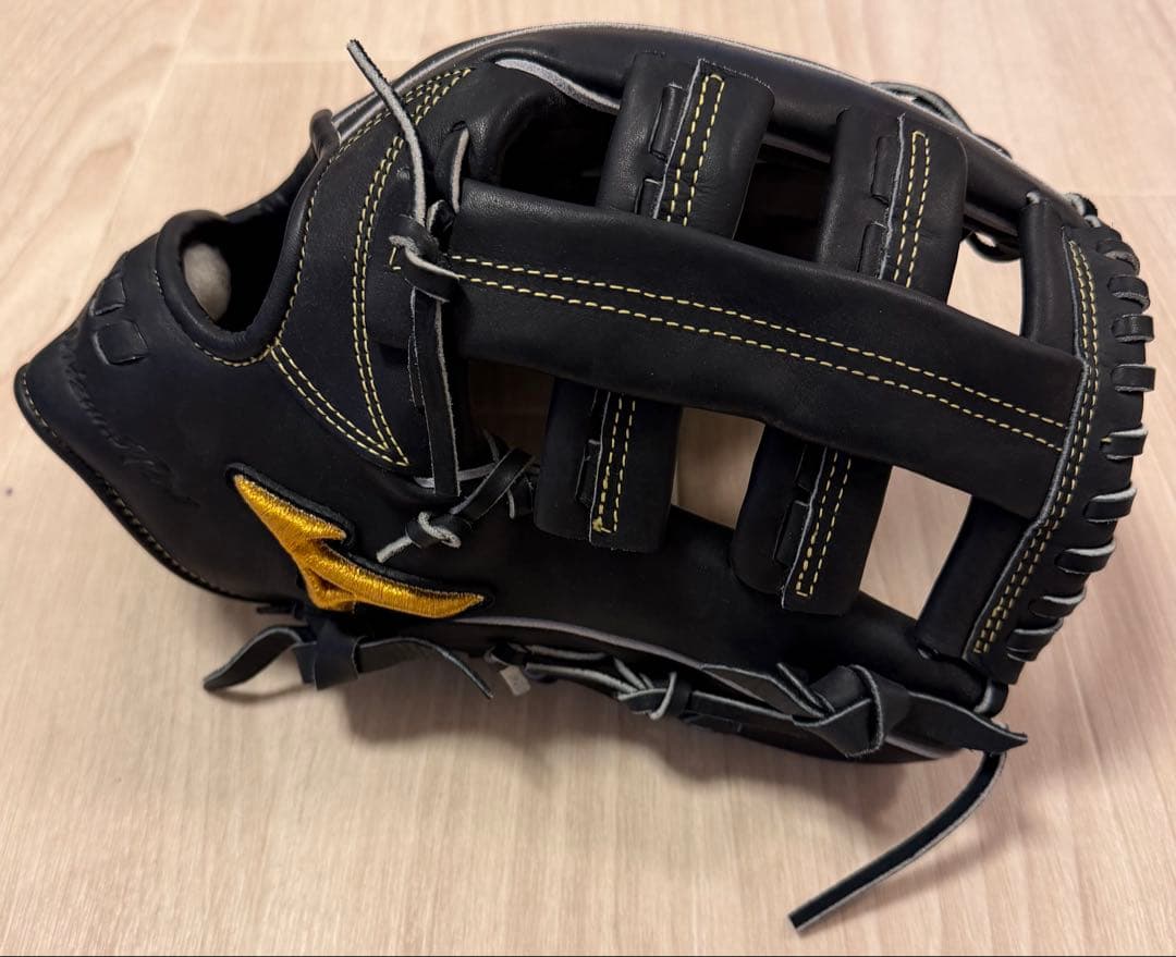 ミズノ軟式グラブ内野1 外野2 右投げ＋木製バット＋グラブケース＋バットケース